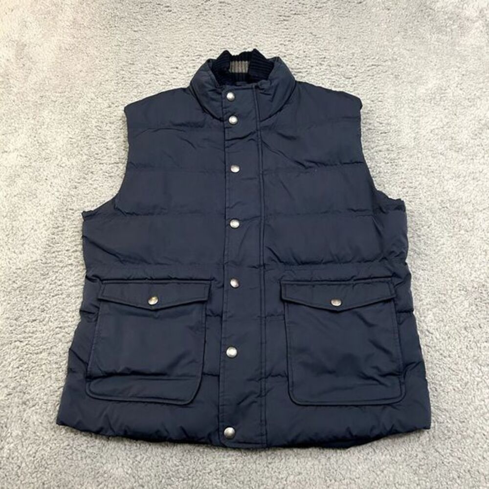 johnnie-O Navy Puffer Vest